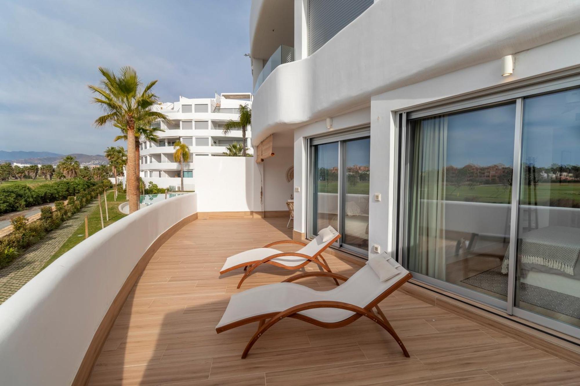 Rentitspain Apartamento Serena Terraza Con Vista A Golf Motril Exteriör bild