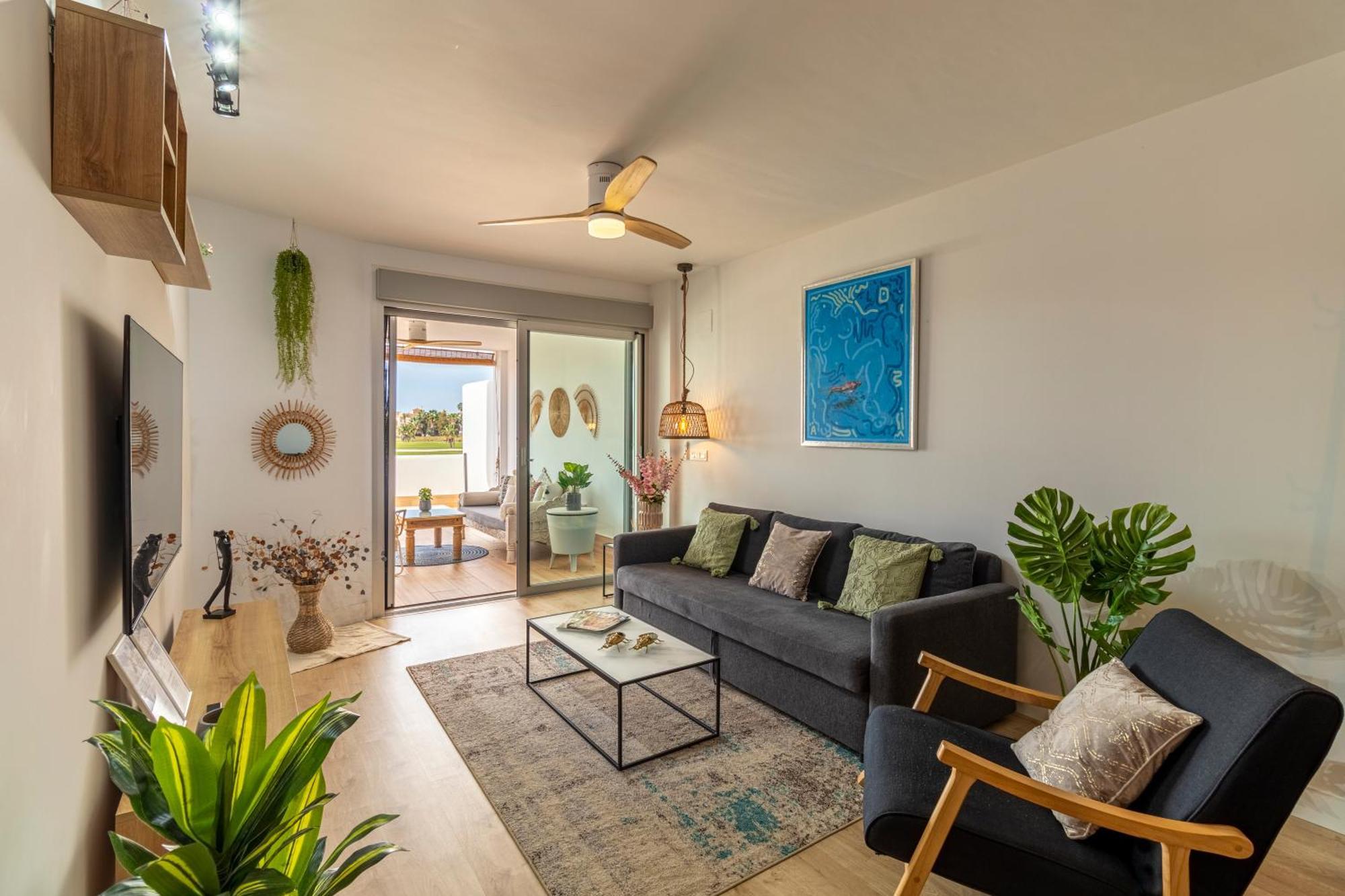 Rentitspain Apartamento Serena Terraza Con Vista A Golf Motril Exteriör bild
